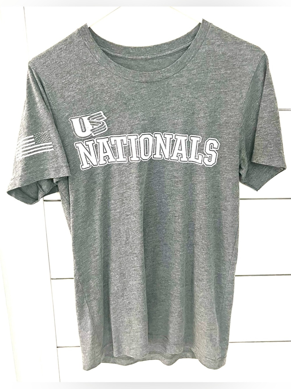 US Nationals Men's Heather Grey T-Shirt